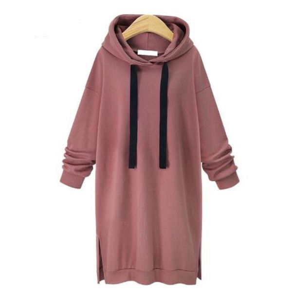 

korean spring and autumn winter sweater dress long skirt, Black;gray