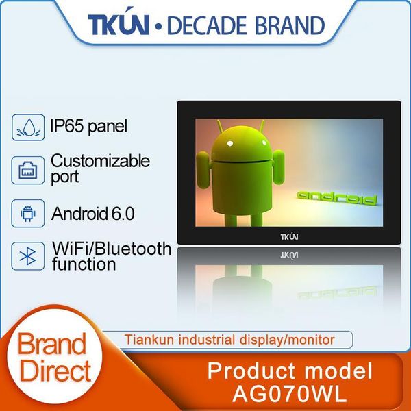 

tkun 7/8/10.1 inch industrial android capacitive touch portable tablet all-in-one high-performance computer 1280*8001