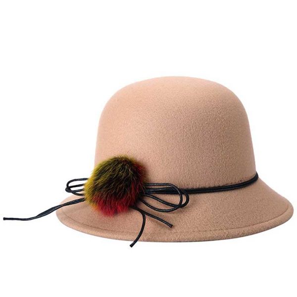 

осень зима федора кролика шляпа кролика для женщин мода повседневная шапка сплошные цвета gorros cap женские шляпы capory femme sqchs, Black;white