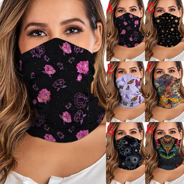 

unisexrave headwear neck bandana washable tube gaiter for women men face scarf dustproof motorcycle facemask wind
