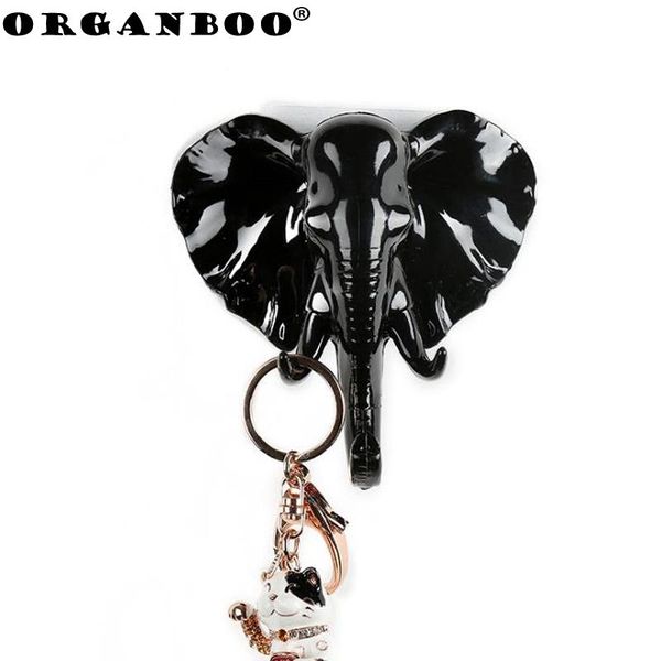 

hooks & rails organboo 1pc creative american elephant nose for hanging modeling wall decoration living room bedroom coat hook