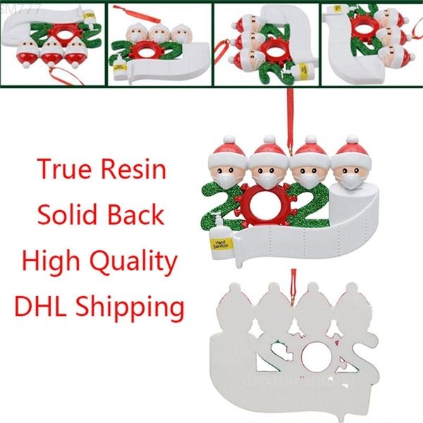 

высокое качество смолы орнамент керамический семейный кулон xmas drea diy имя рождественские украшения dhl бесплатная доставка