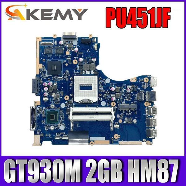 

pu451jf motherboard for asus pu451 pu451j rev2.0 hm87 rev 2.0 gt930m 2gb hm87 100% test ok1
