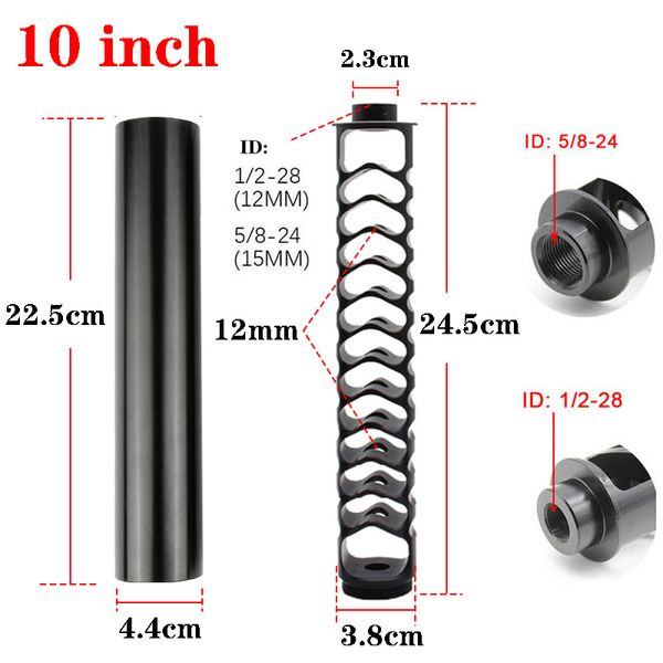 

winsun car fuel filter solvent trap 6" 10 inch spiral 1/2-28 5/8-24 single core black aluminum tube for napa 4003 wix 24003