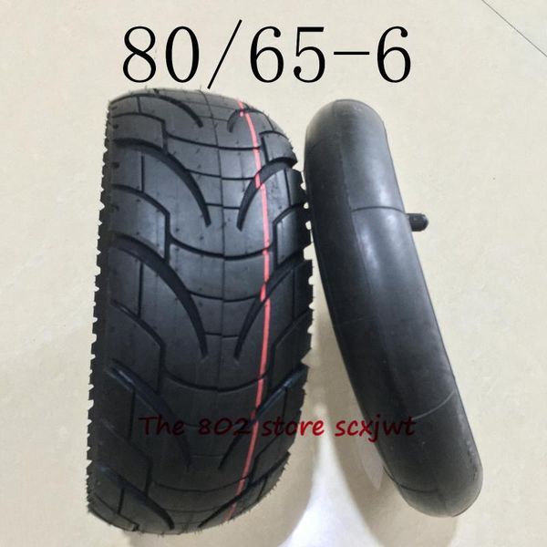 

high performance 80/65-6 inner outer tire 10x3.0-6 tyre inner tube electric scooter inflatable road tires e-bike1