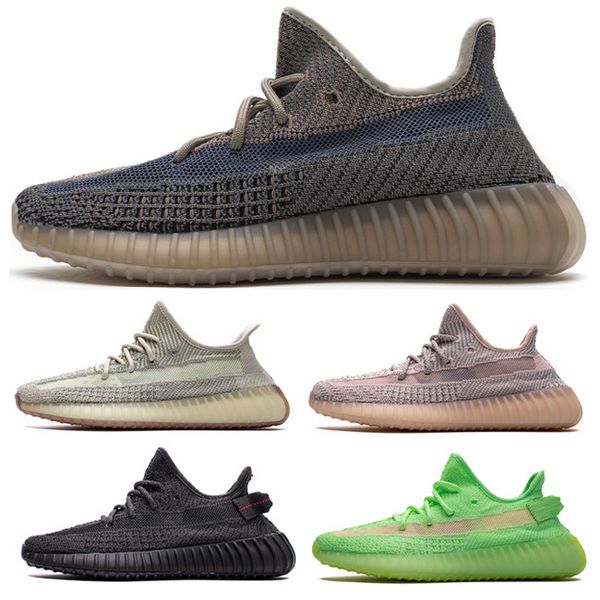 

2020 v2 black non reflective yecher clay asriel israfil eliada static kanye west shoes designer zyon linen sneaker,discount tennis