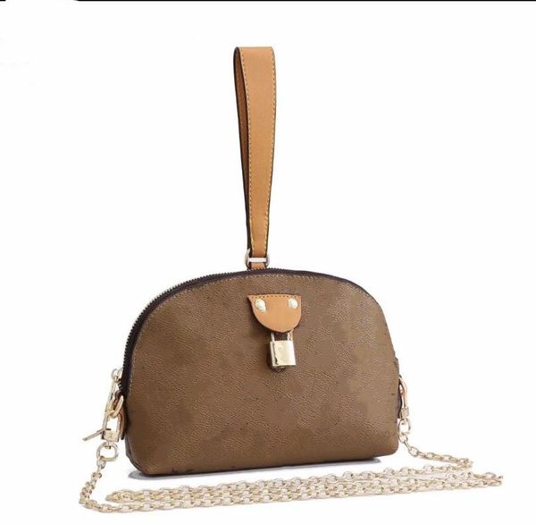 

the new the european and american fashion female bag shoulder handbag designer cross body ms chain package semicircle