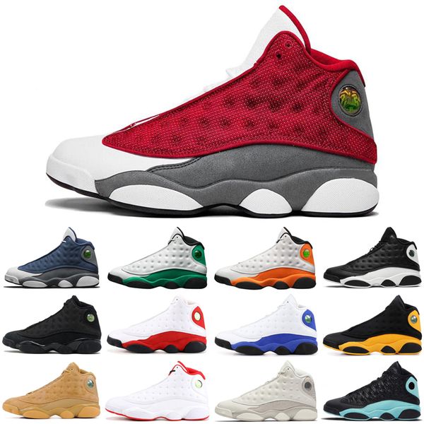 

2020 starfish red flint 13 13s jumpman men women basketball shoes lucky green chicago cny bred mens trainers sports sneakers, White;red