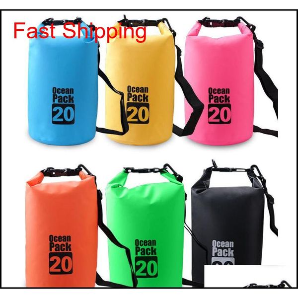 

20pcs 2l 3l 5l 10l 15l 20l 30l waterproof dry storage bag outdoor sport swimming rafting kayaking sailing canoe urbdm