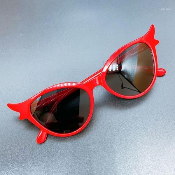 

sunglasses nauq vintage cat eye women 2021 brand design retro small box sun glasses female personality black blue eyewear uv4001, White;black