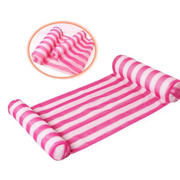 

water hammock lounger pool float floating sleeping bed inflatable air mattress recliner swim pool water play toy wmthyk xhlove