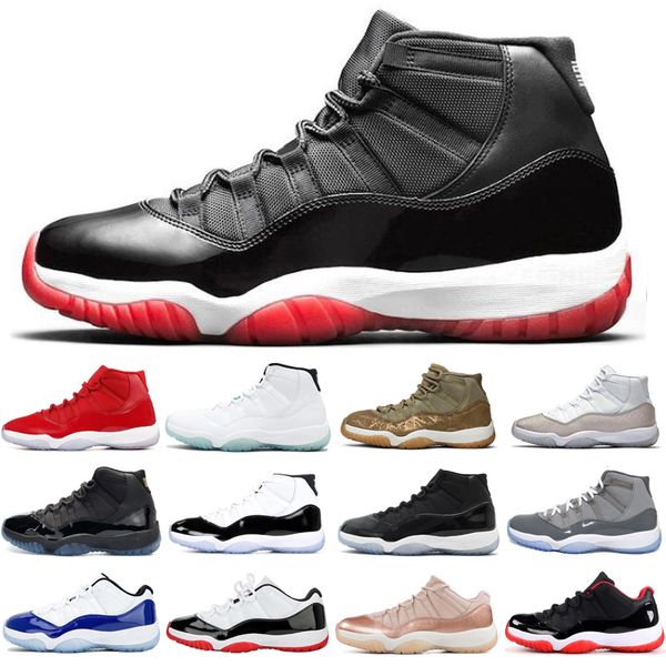 

2020 new bred 2019 11 11s jumpman men women basketball shoes 25th anniversary gamma blue mens trainers sports sneakers size 5.5-13, White;red