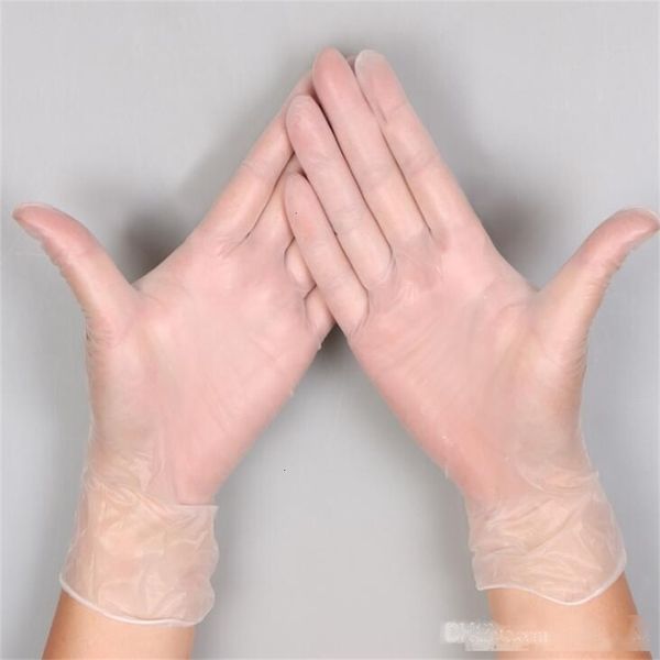 

factoryic6tfood home disposable cleaning pvc household universal garden elastic glove touch screen prevent gloves lx1343