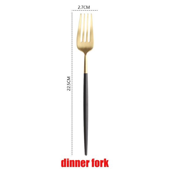 

dinnerware cutlery set tableware set gold cutlery stainless steel spoon fork spoon tableware kitchen spoon and fork set h jllkba
