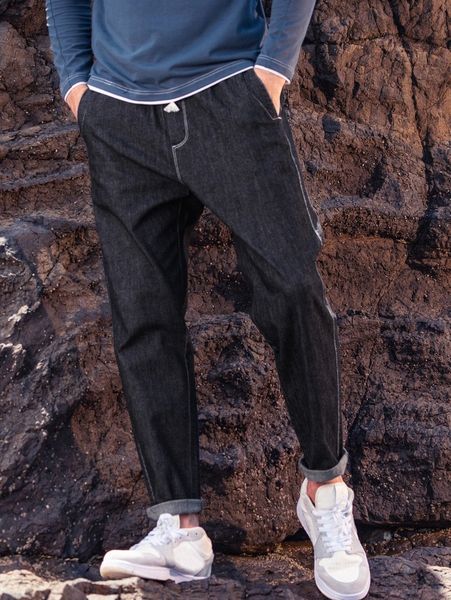 

men pocket detail jeans c0v0#, Blue