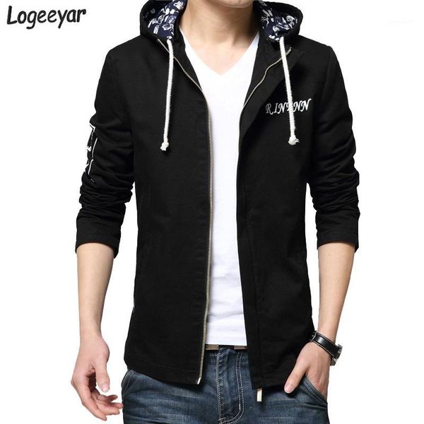 

men's jackets 2021 fashion hooded detachable jacket and coat men casual slim fit washed cotton 3xl1, Black;brown