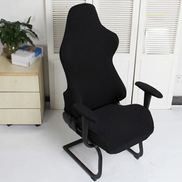 

chair covers 5 colors office computer rotate chairs spandex cover stretch swivel set au