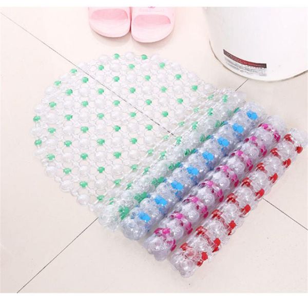 

bath mats bathroom shower non slip pvc mat massage rubber pad comfortable and soft