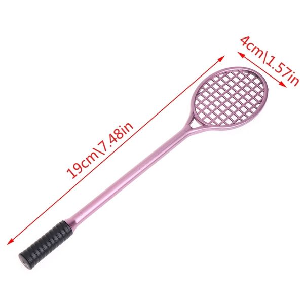 

резиновый слизь пластилин инструмент мини бадминтон ракетка слизь формы кристалл почвенный комплект играют со слизистой гелевой ручкой f bby