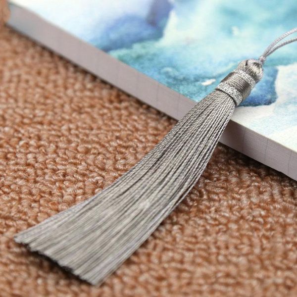 

оптовая продажа 12 шт. лот кисточкой кулон шелковые бахромы diy tassel trim декоративные кисточки для шторы украшения дома аксессуары h bbyx