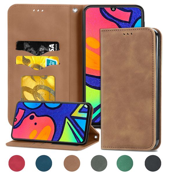 

luxury ultra thin leather case flip cover for samsung a10 a20 a30 a40 a50 a60 a70 a80 a90 a10s a30 a50s a10e a20e magnetic wallet phone case