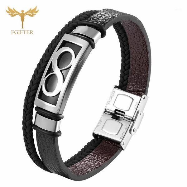 

infinity leather bracelets gold silver color stainless steel infinity love couples bracelet jewelry1, Golden;silver