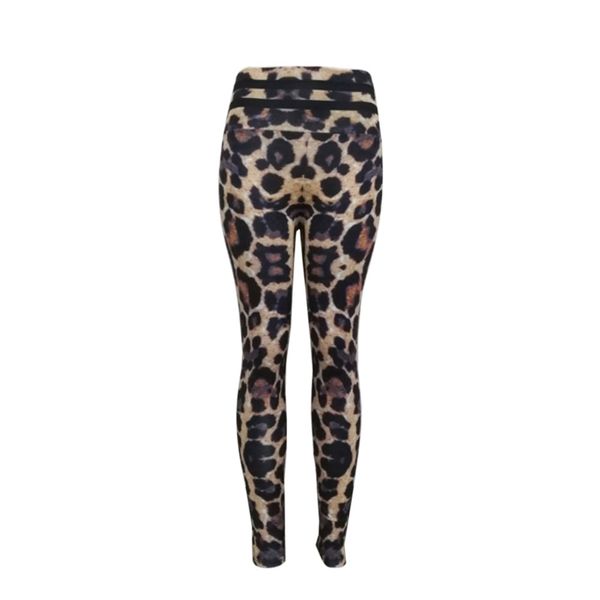 

yoga pants female new leopard digital print leggings high-waists lift buttock quick-dry exercise fitness yoga pants, Black;white
