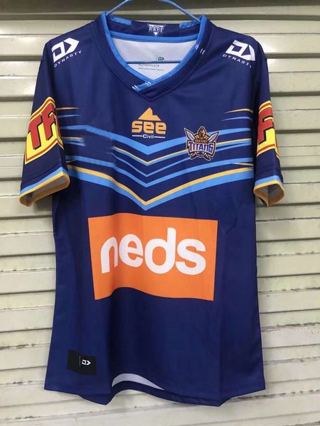 

new 2020 2021 titans super rugby jerseys 20 21 sports training rugby shirts s-5xl, Black;gray