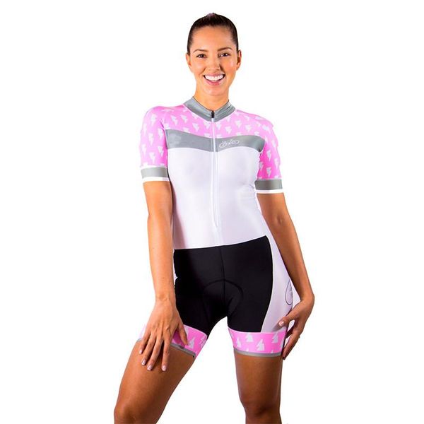 

gym clothing cycling suit mountain bike long sleeve one-piece outdoor sports road spring and summer women's breathable, White;black