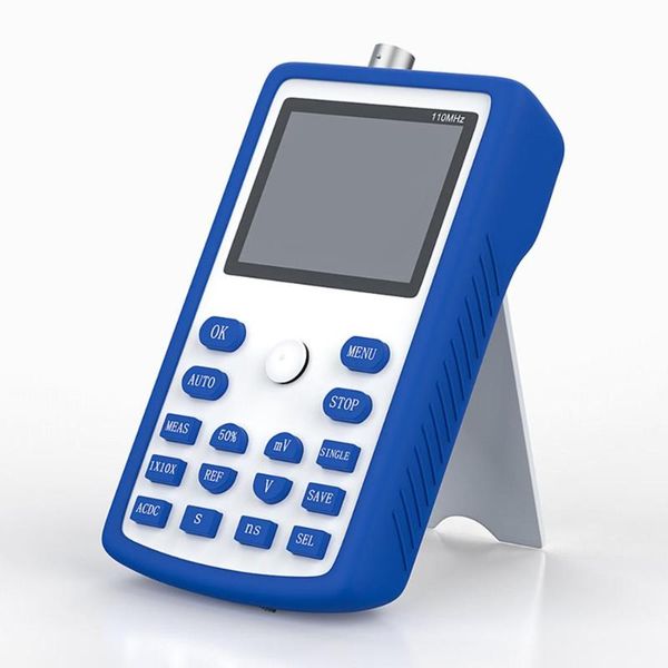 

professional digital oscilloscope 500ms/s sampling rate 110mhz analog bandwidth support waveform storage