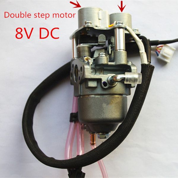 Carburador com motor de duplo passo 24byj28 8v dc se encaixa Yamaha MZ80 148F 144F Gerador de inversor carburettor 4 golpe genset