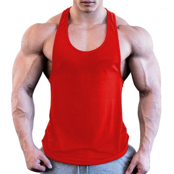 

men summer solid color cotton vests gym sports active brave army soldier handsome strong male slim casual vest mens tank 1, White;black