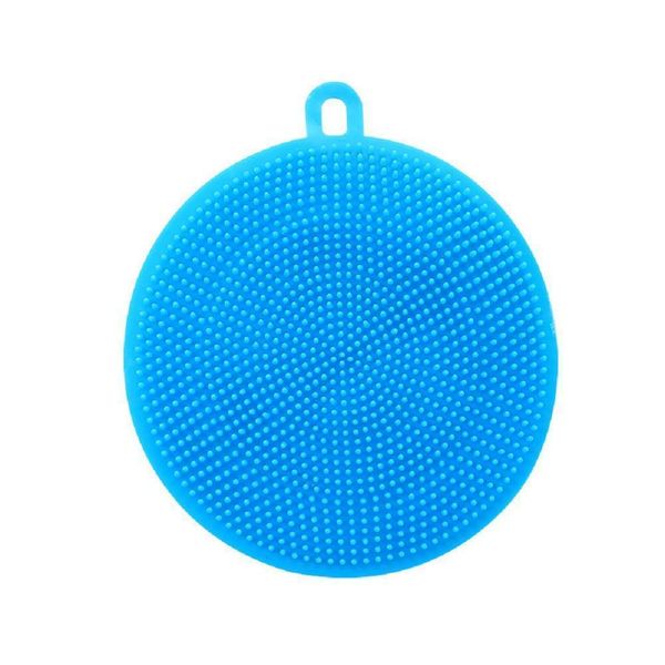 

1pcs sile dish bowl scrubber dirt cleaning kitchen towel for non stick oil cleaning washing tool kitchen cleaning brush h jllxpk