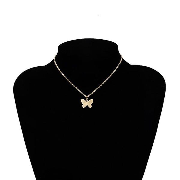 

gold butterfly sets chains chokers earrings women necklace designer jewelry 380204