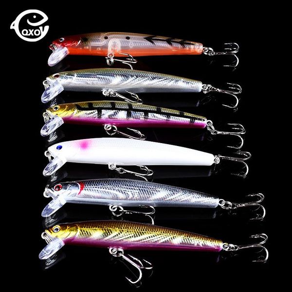 

qxo fishing tackle artificial bait lures minnow hard pencil metal wobblers winter goods for fishing jerk minnow swimbait noeby bbypjb