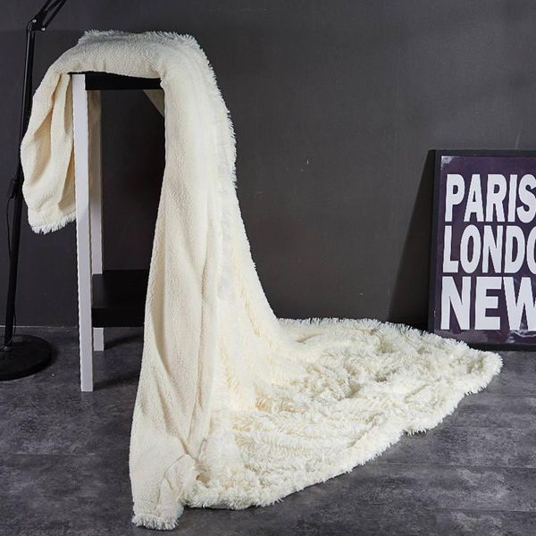 

regina household double throw blanket soft skin affinity polyester knitted throw blankets home sofa bed set cover blanket