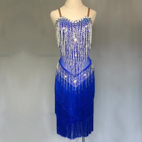 

stage wear customized children latin dance costume competition, Black;red