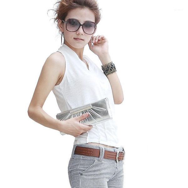 

2018 new summer casual cotton halter tank women loose basic camisole v-neck sleveless vest all-match basic mw3561, White
