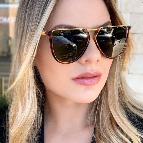 

sunglasses senta for women designer retro oversized 6 colors oculos feminino de sol uv400 protection female eyewear, White;black