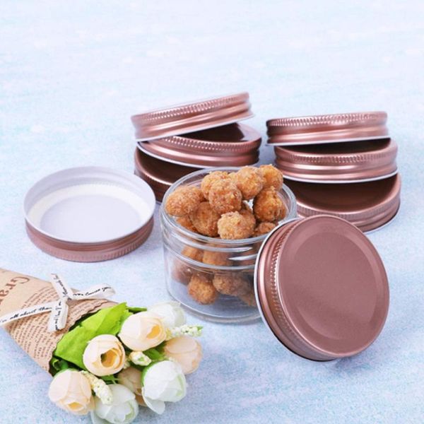 

10pcs reusable tinplate storage caps canning lids mason jar sealing leak proof home rustproof regular mouth replacement parts