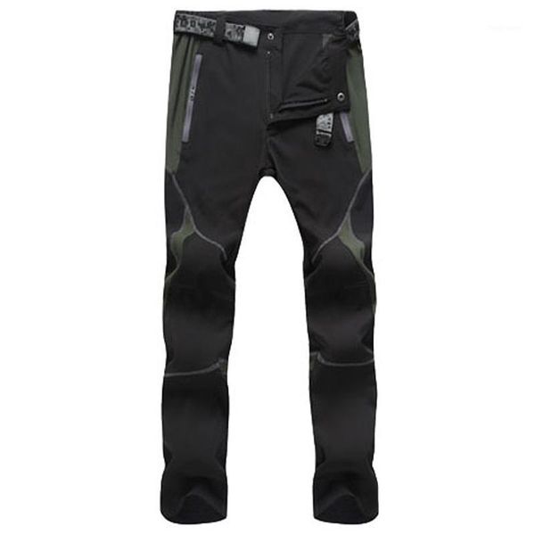 

outdoor men quick drying pants color stitching mountain climbing pantalones mens fashion jogger windproof trousers 3xl1, Black