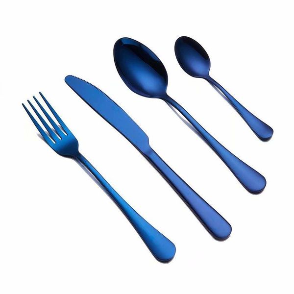 

spklifey cutlery stainless steel cutlery fork spoon knife set tableware dinnerware set knife fork spoon wedding silverware set h bbydct