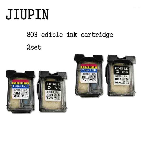 

new cartridge for refillable edibel ink cartridge for coffee printer printer 803bk 803 color1