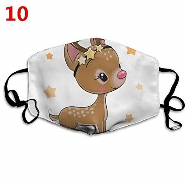 

christmas mask breathable ornaments reusable outdoor drill breathable fashion cotton windproof mask headband mscara masque wmtkfd