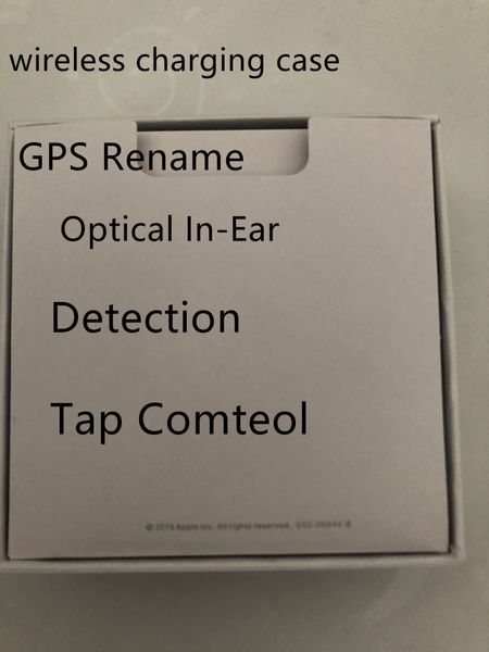 

3pcs ups dhl h1 chip earphones gps rename air ap3 pro ap2 tws gen 2 pods pop up window bluetooth headphone auto paring wireless charge