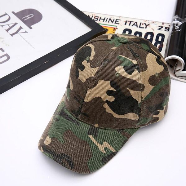 

new summer army tactical camouflage baseball cap men women hat outdoor jungle cotton hat snapback bbyvrg alice_bag, Black;white
