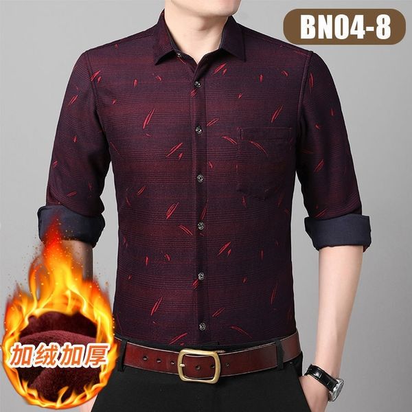 

winter new 2021 listing plus thick velvet sheer cotton man shirt black chess big 5xl c00y y3qy, White;black