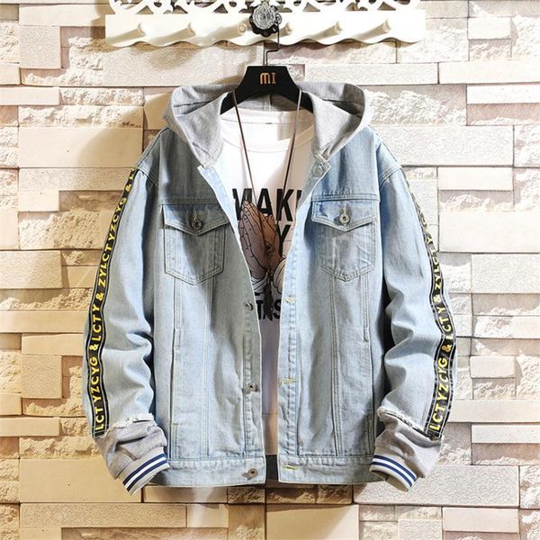 

fashion autumn denim jacket mens print harajuku bomber jacket male hip hop denim jackets for man chaqueta hombre streetwear1, Black;brown