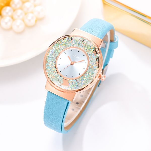 

wholesale 30pcs mixed color fashion 34mm x 10mm 26g quartz ladies watch women's children's students watches casual wristwatches ch, Slivery;brown