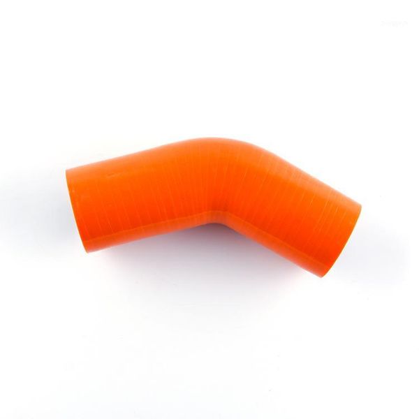 

intake pipe id 38mm 45 degree 1.5" elbow turbo intercooler silicone coupler hose1